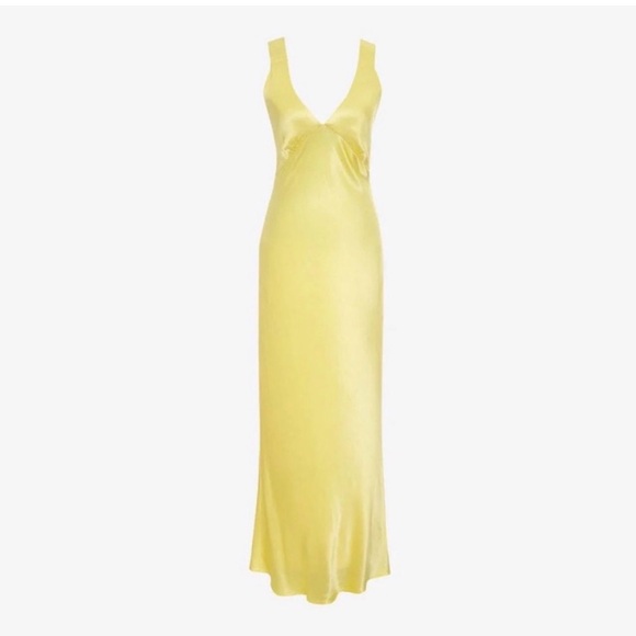 NWT Rumored yellow Sunset Strip Maxi dress size small. - Picture 1 of 8